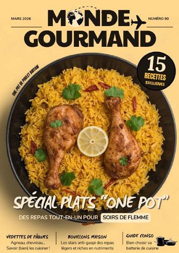 Monde Gourmand N°90 - Mars 2026