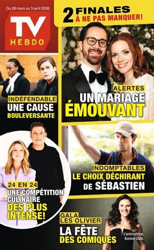 TV Hebdo - 28 Mars 2026