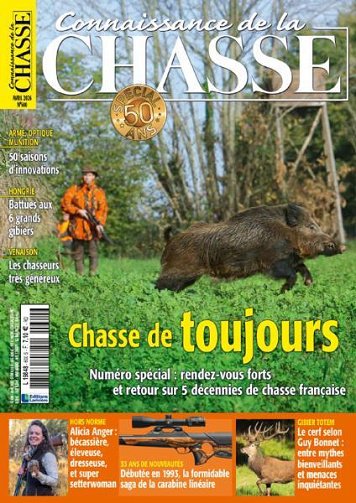 Connaissance de la Chasse - Avril 2026