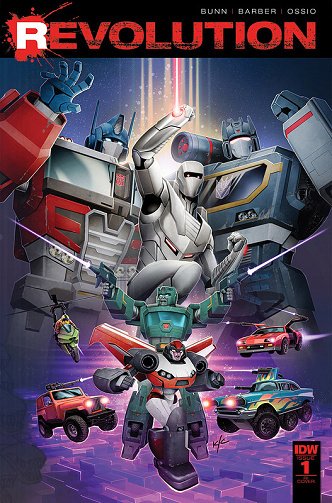 Revolution.Crossovers.Anthologie.IDW.Transformers.Avengers.Micronauts