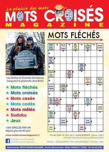 Mots Croisés Magazine - 26 Mars 2026