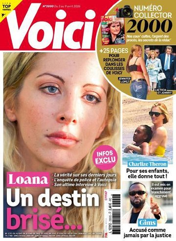 Voici - 3 Avril 2026 Voici - 3 Avril 2026