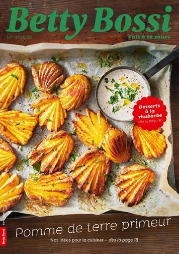 Betty Bossi French Edition - Avril 2026