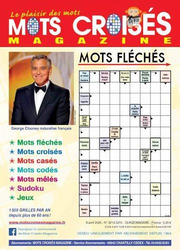 Mots Croisés Magazine - 9 Avril 2026