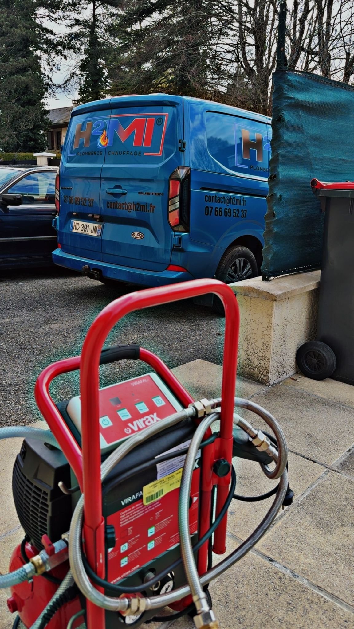 Désembouage circuit chauffage H2MI