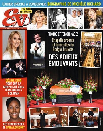 Échos Vedettes - 18 Avril 2026