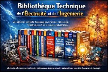 Pack de 20 livres - Bibliothèque complète de l'électricité et de l'ingénierie appliquée