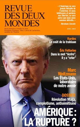 Revue des Deux Mondes - Avril 2026