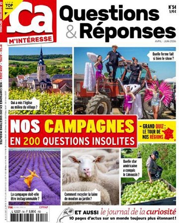 Ça M'Intéresse Questions & Réponses - Avril-Juin 2026
