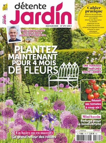 Détente Jardin - Mai-Juin 2026