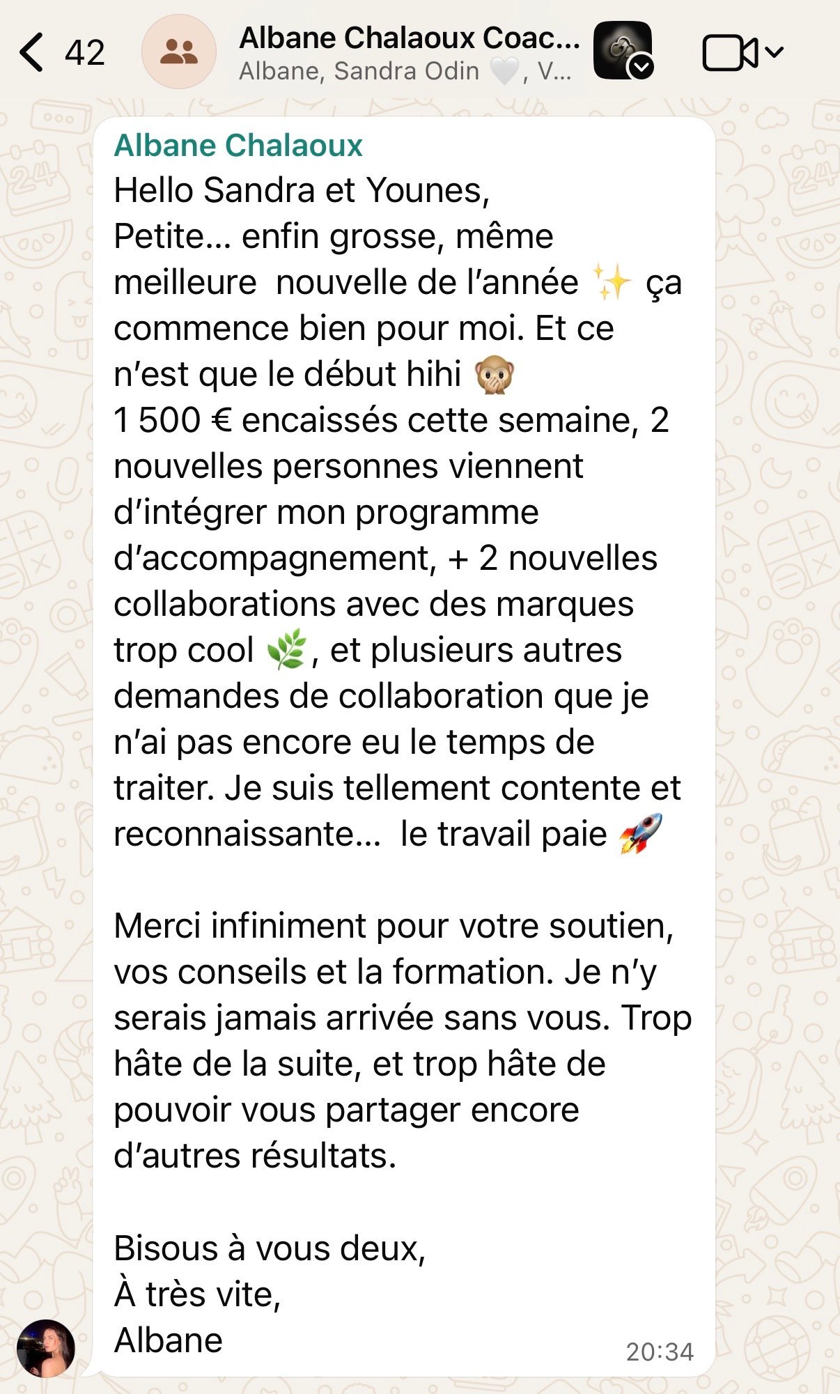 Témoignage 2