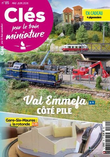 Clés pour le train miniature - Mai-Juin 2026 Clés pour le train miniature - Mai-Juin 2026