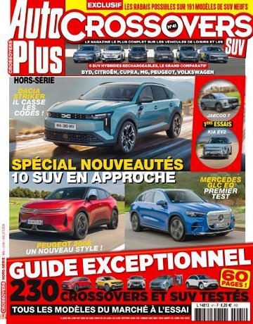 Auto Plus Hors-Série Crossovers Suv - Mai-Juillet 2026