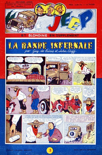 Jeep et Blondine - Tome 03