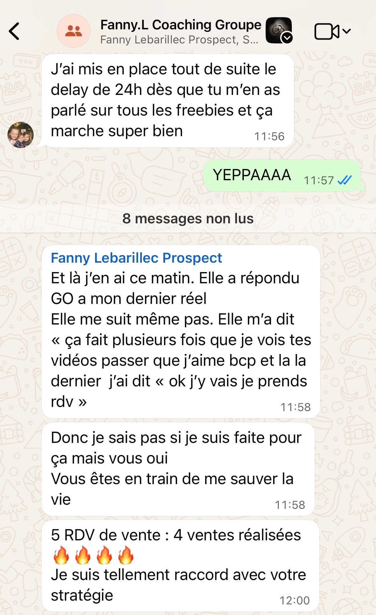 Résultats de Fanny : +3 000 followers en 1 week-end