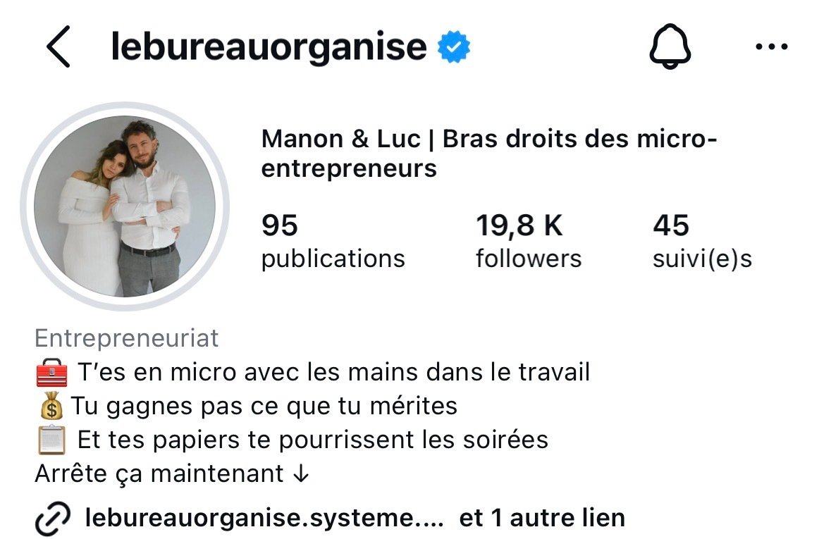 Manon & Luc - photo de profil