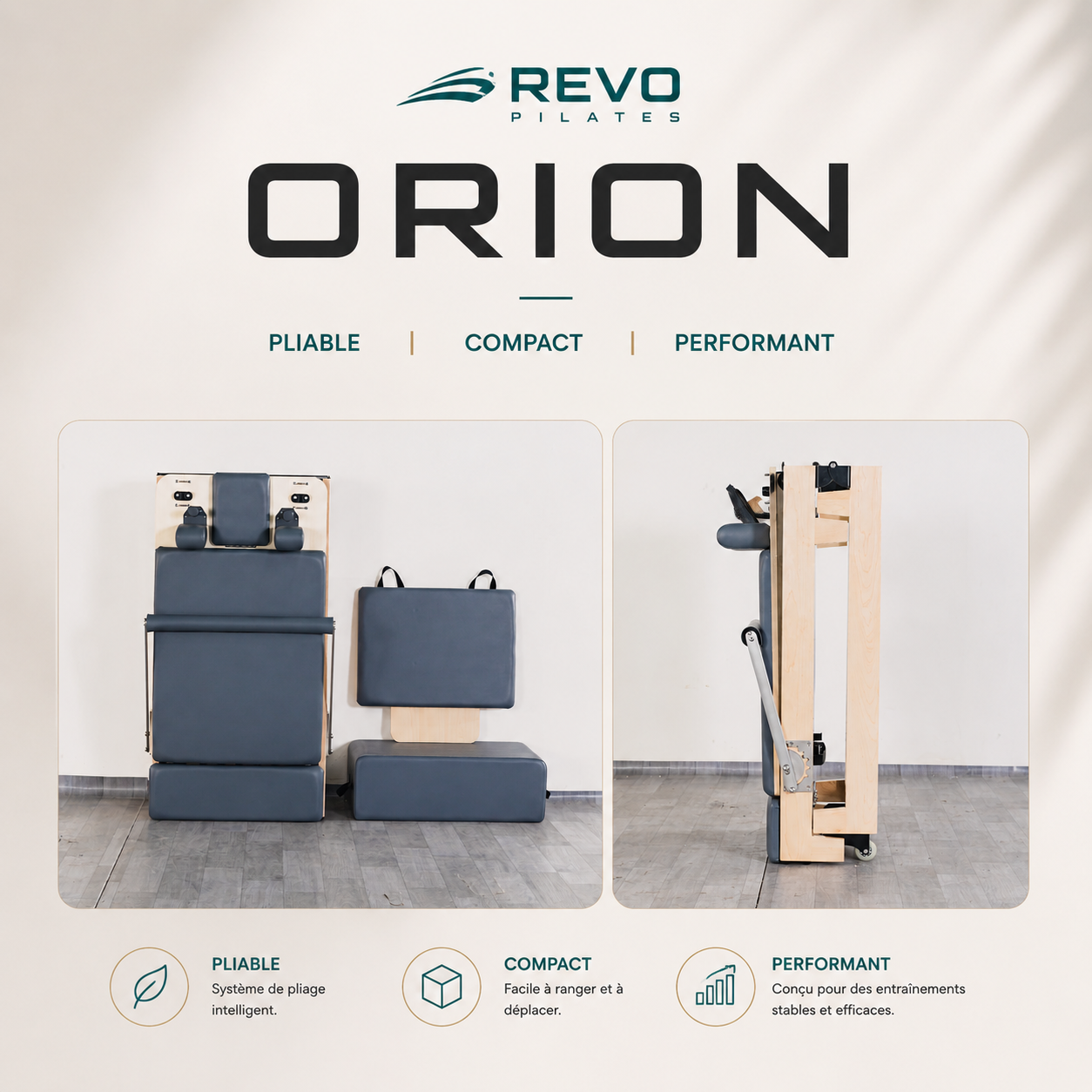 Showroom Reformer Pilates REVO Paris
