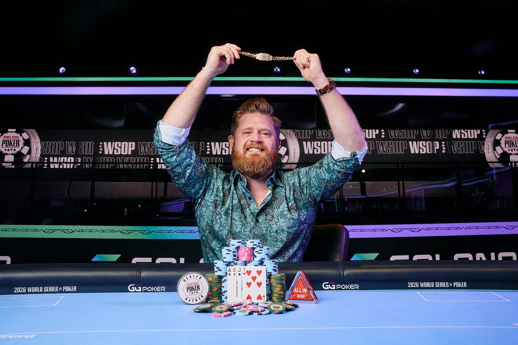 Nathan Gamble remporte l'Event #33 des WSOP 2026