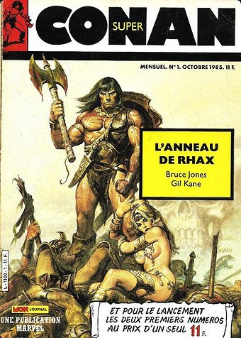 Super Conan N° 1 - L'anneau de Rhax - Octobre 1985