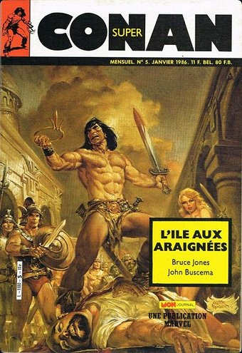 Super Conan n°5 - L'île aux araignées Janvier 1986