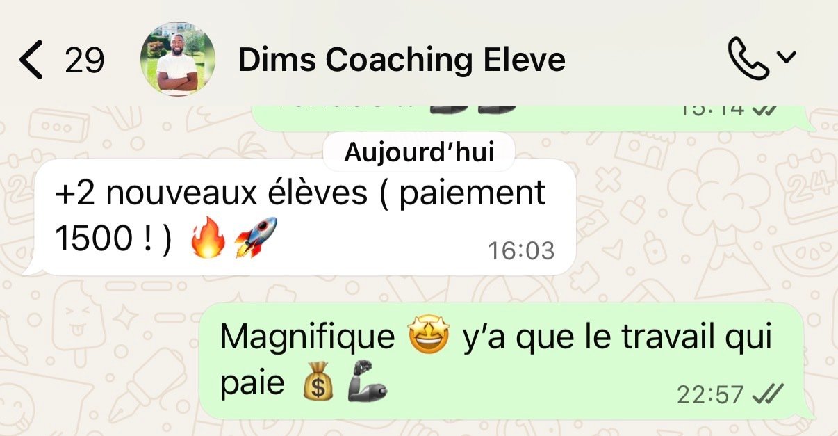 Résultat élève L'Impakt Digital