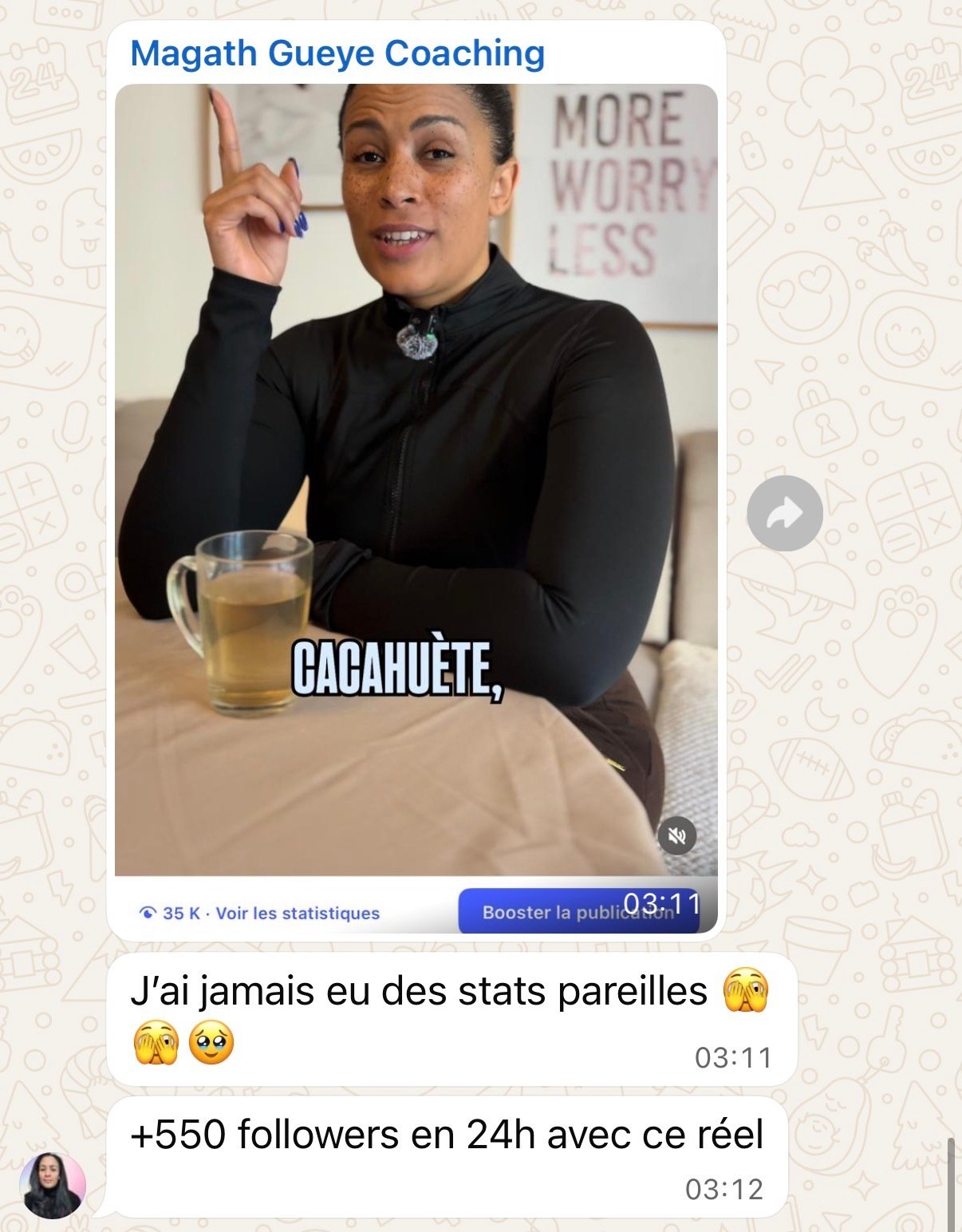 Résultat élève L'Impakt Digital