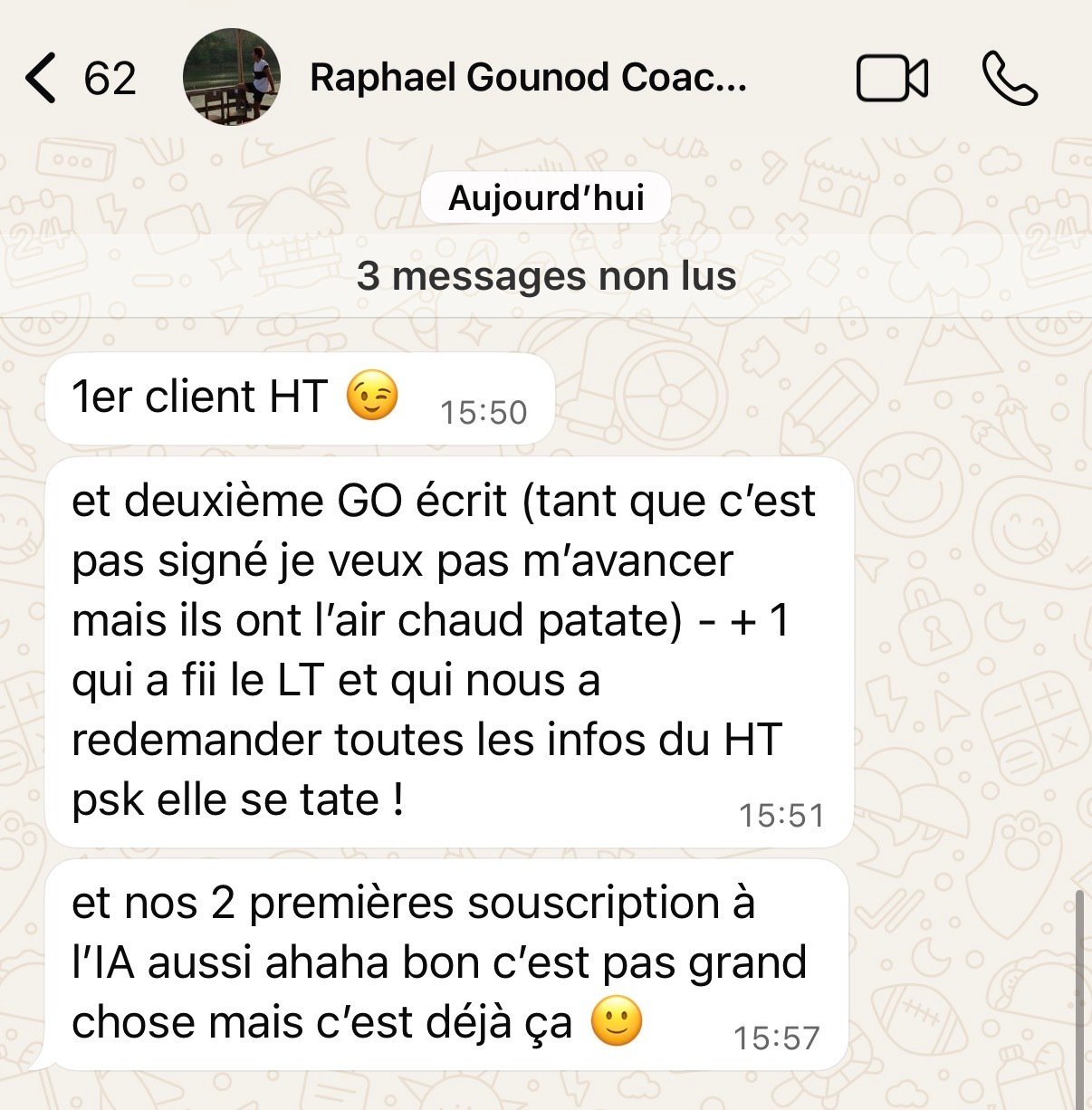 Résultat élève L'Impakt Digital