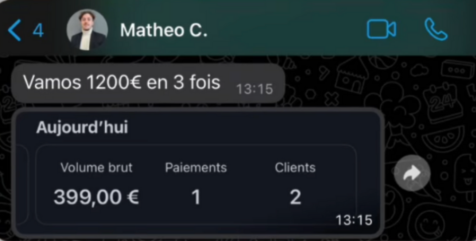 Résultat élève L'Impakt Digital