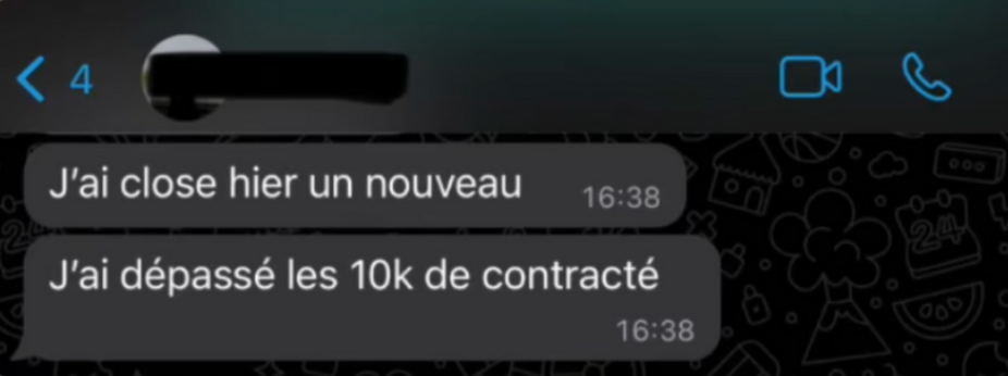 Résultat élève L'Impakt Digital