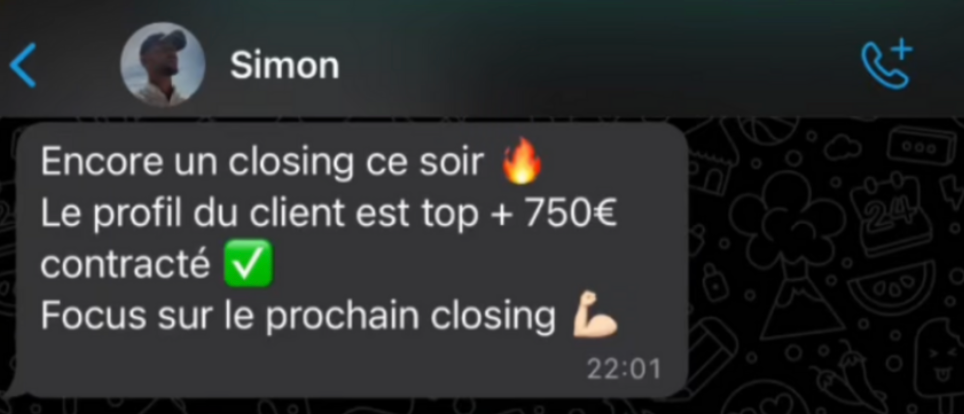 Résultat élève L'Impakt Digital