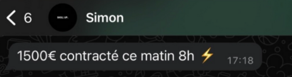 Résultat élève L'Impakt Digital