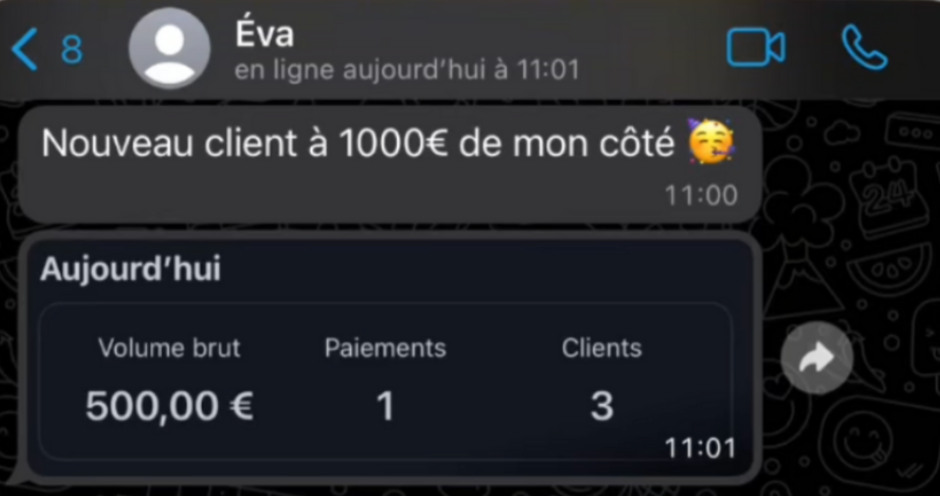 Résultat élève L'Impakt Digital