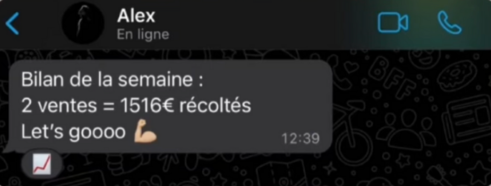 Résultat élève L'Impakt Digital