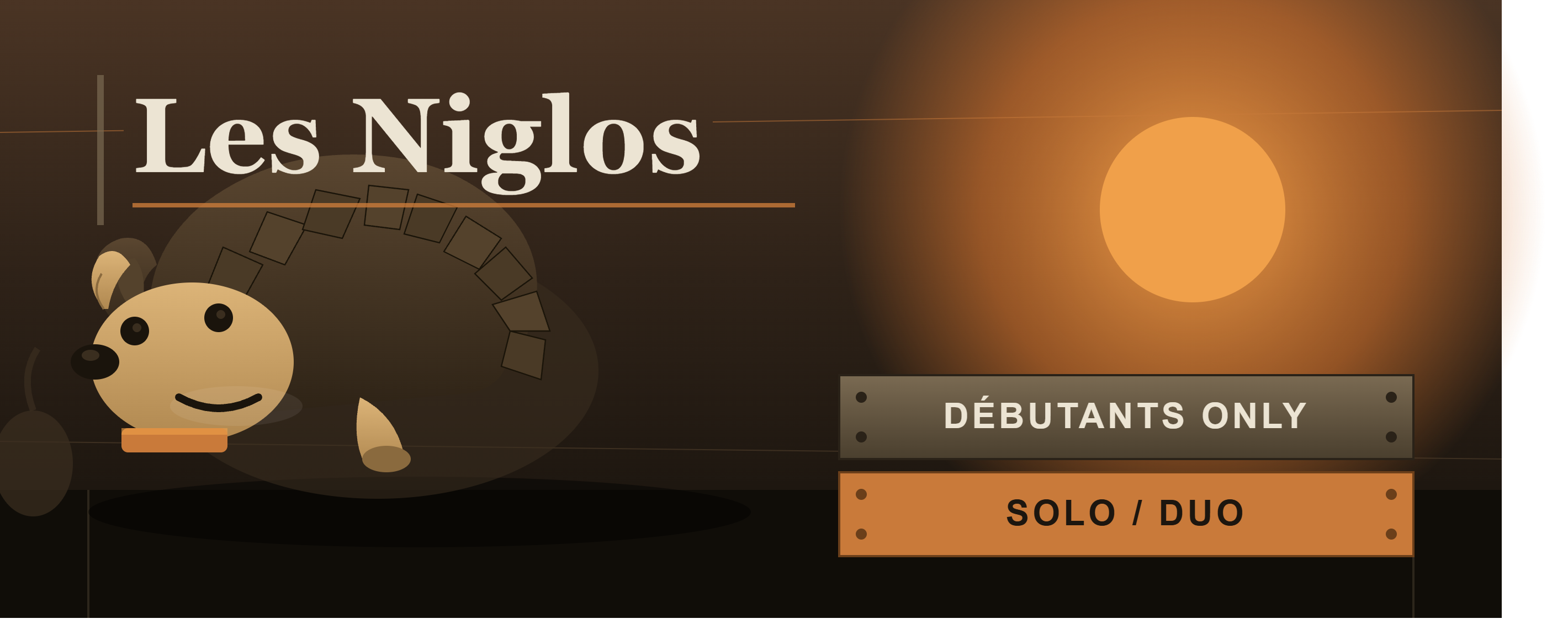 Баннер сервера Les Niglos | Débutants ONLY | Solo/Duo | WIPE 27/06 19H