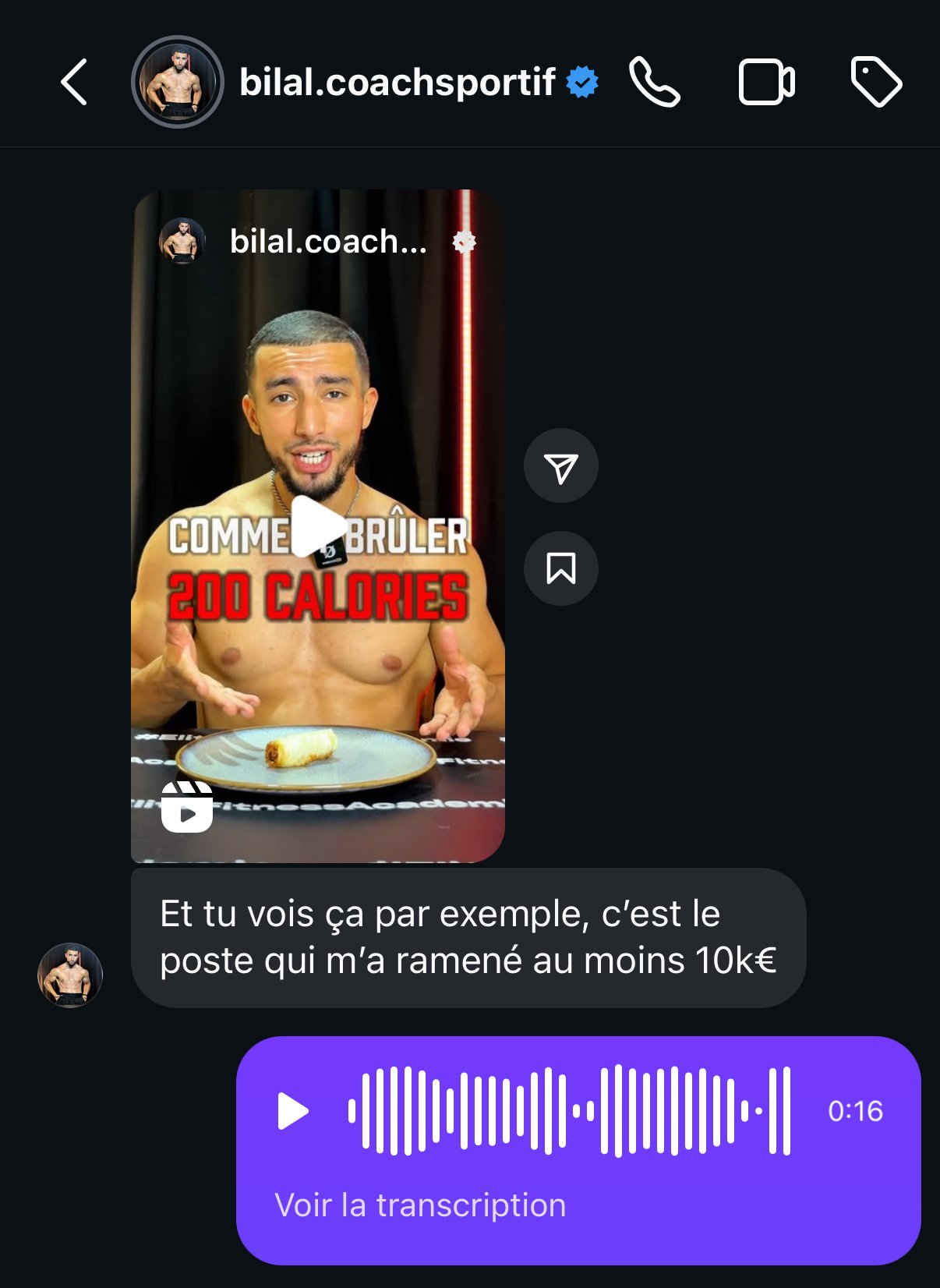 Résultat élève L'Impakt Digital