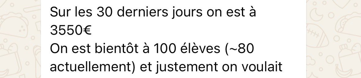 Témoignage élève 2