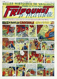 Fripounet et Marisette en 1947 N° 25 Fripounet et Marisette en 1947 N° 25