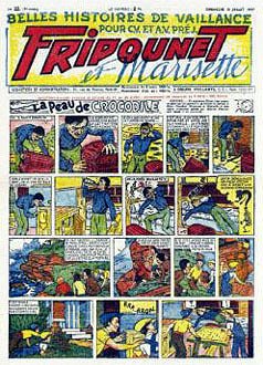 Fripounet et Marisette en 1947 N° 27
