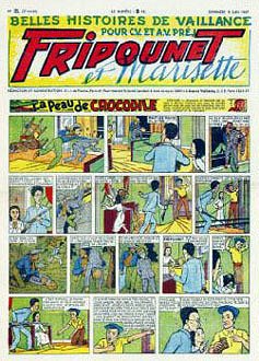 Fripounet et Marisette en 1947 N° 21
