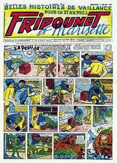 Fripounet et Marisette en 1947 N° 28