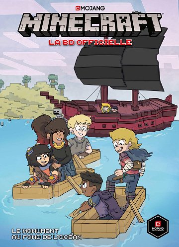 Minecraft (La BD officielle) - Tome 02 - Le Monument au Fond de l'Océan