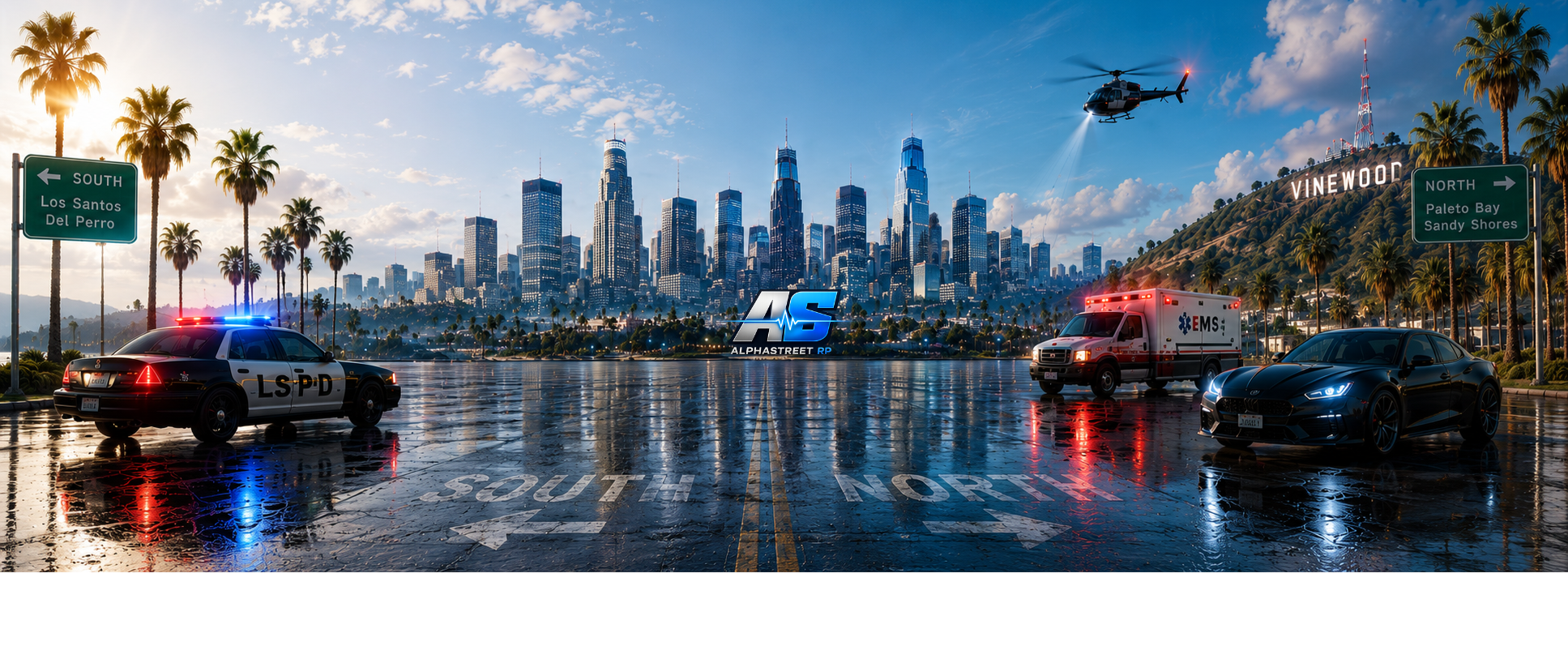 🌆 AlphaStreetRP banner