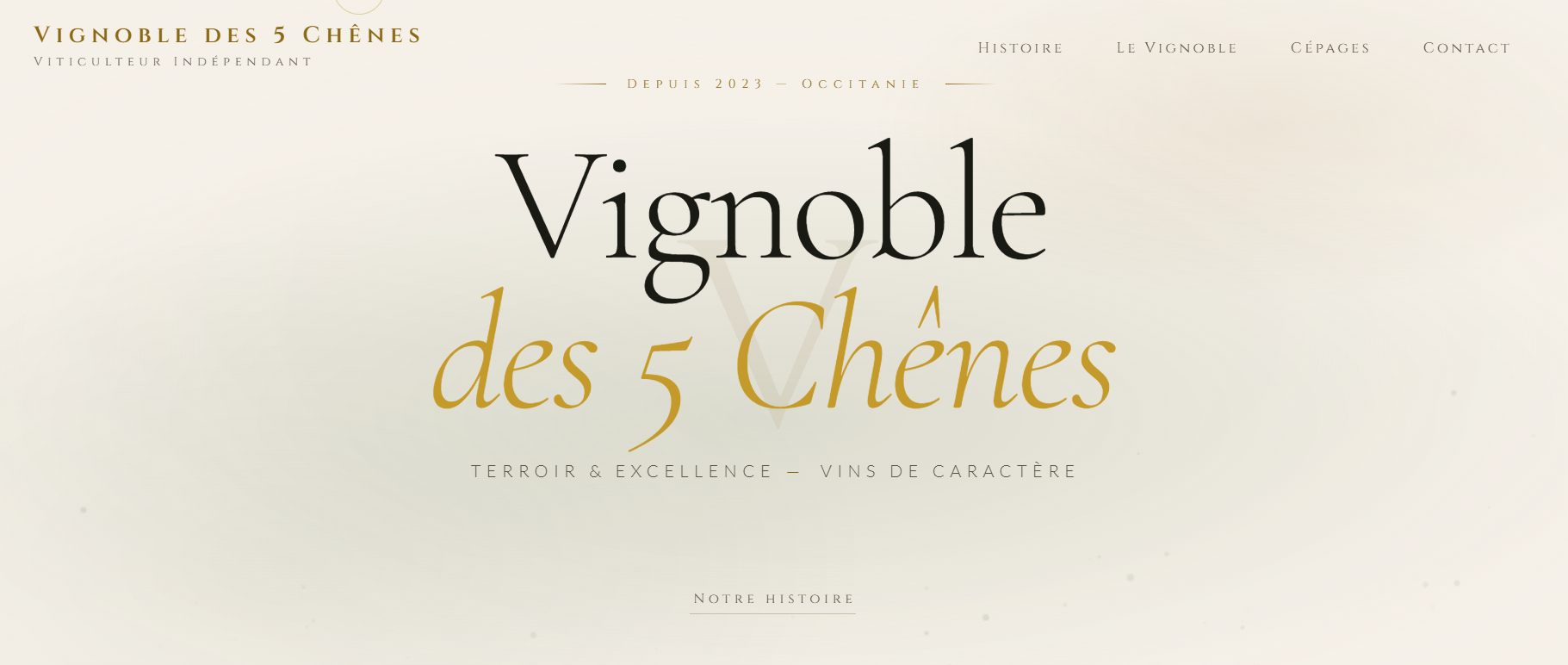 Vignoble des 5 Chênes