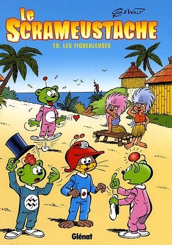 Le Scrameustache - Tome 17: Les galaxiens s'en vont en gags - Gos, Walt