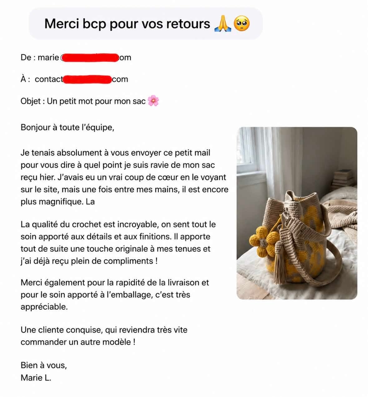 Avis client