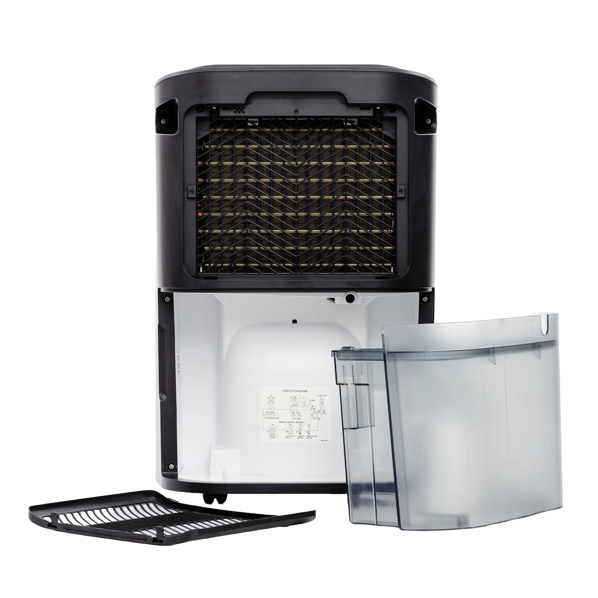 Radiateur mobile bain d'huile noir COSYOIL Voltman avec télécommande