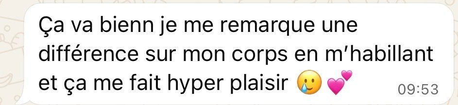 Retour d'une cliente