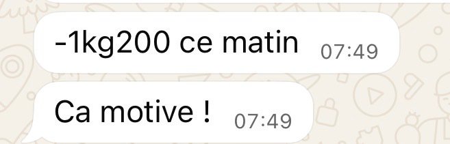 Retour d'une cliente