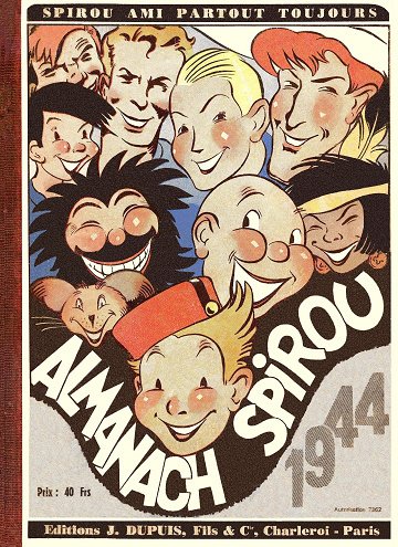 Almanach Spirou 1944