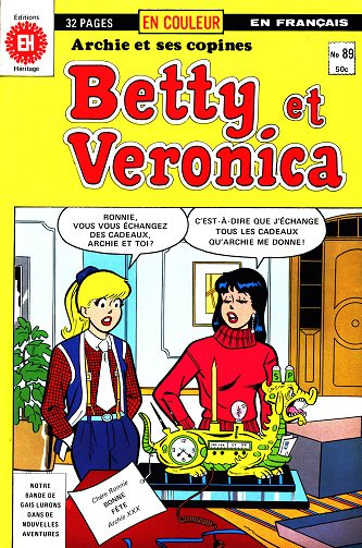 Betty et Veronica - Tome 89
